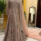 Blush Pink Heavily Embellished Bridal Gown with Veil